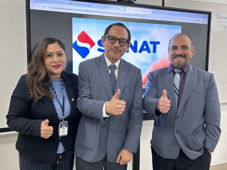 Instituto de Emprendedores USIL fortalece competencias tributarias de sus estudiantes con Taller sobre el SIRE dictado por representantes de la SUNAT